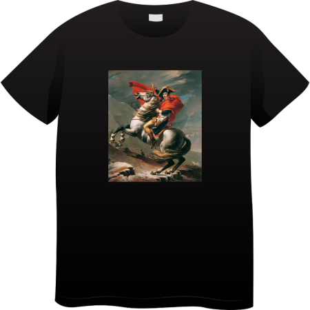 Tricouri Personalizate - Tricou Barbati Made By Art Paint, Iconic Art Collection, negru