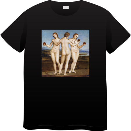 Tricouri Personalizate - Tricou Barbati Made By Art Paint, Iconic Art Collection, negru