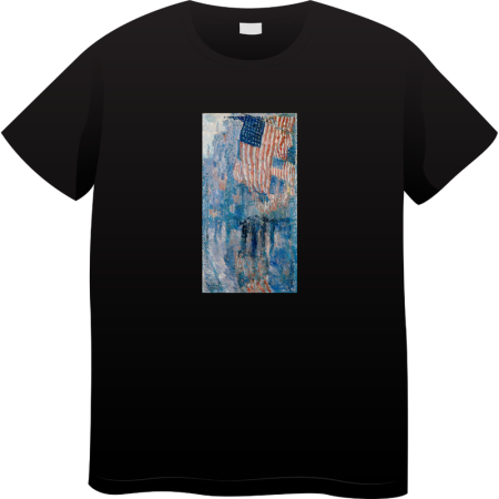 Tricouri Personalizate - Tricou Barbati Made By Art Paint, Iconic Art Collection, negru