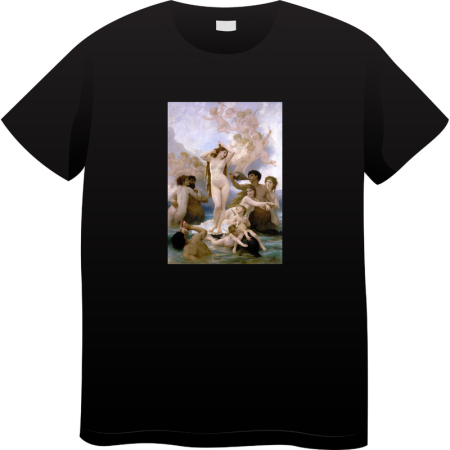Tricouri Personalizate - Tricou Barbati Made By Art Paint, Iconic Art Collection, negru