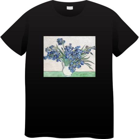 Tricouri Personalizate - Tricou Barbati Made By Art Paint, Iconic Art Collection, negru