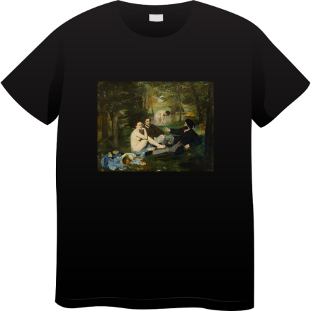 Tricouri Personalizate - Tricou Barbati Made By Art Paint, Iconic Art Collection, negru