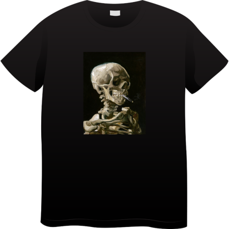 Tricouri Personalizate - Tricou Barbati Made By Art Paint, Iconic Art Collection, negru