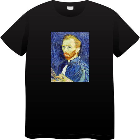 Tricouri Personalizate - Tricou Barbati Made By Art Paint, Iconic Art Collection, negru