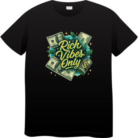 Tricouri Personalizate - Tricou Barbati Made By Money Hustle Society, negru