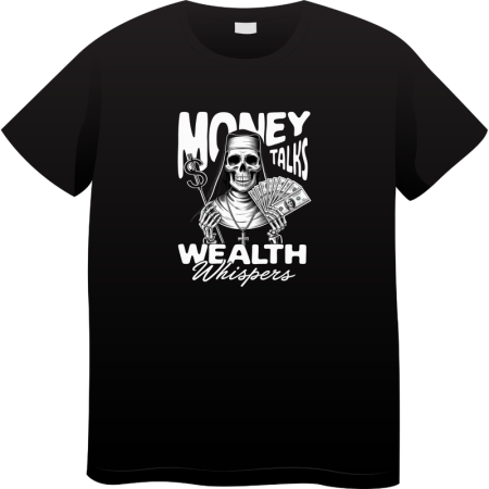 Tricouri Personalizate - Tricou Barbati Made By Money Hustle Society, negru