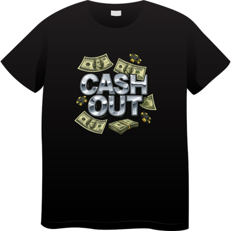 Tricouri Personalizate - Tricou Barbati Made By Money Hustle Society, negru