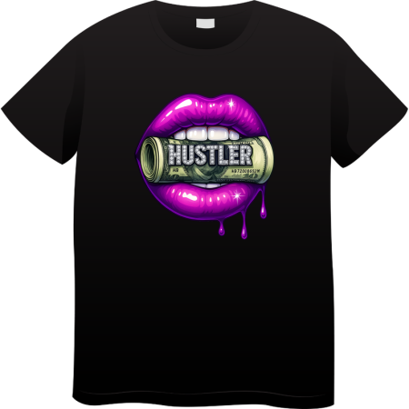 Tricouri Personalizate - Tricou Barbati Made By Money Hustle Society, negru