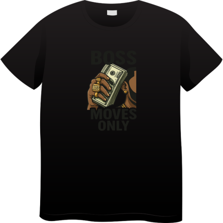 Tricouri Personalizate - Tricou Barbati Made By Money Hustle Society, negru