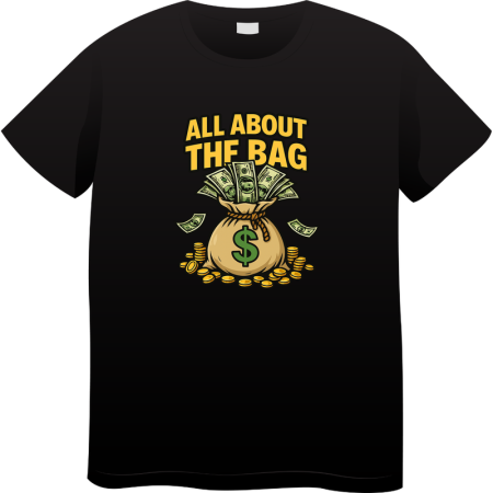 Tricouri Personalizate - Tricou Barbati Made By Money Hustle Society, negru