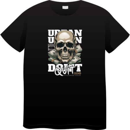 Tricouri Personalizate - Tricou Barbati Made By Money Hustle Society, negru