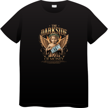 Tricouri Personalizate - Tricou Barbati Made By Money Hustle Society, negru