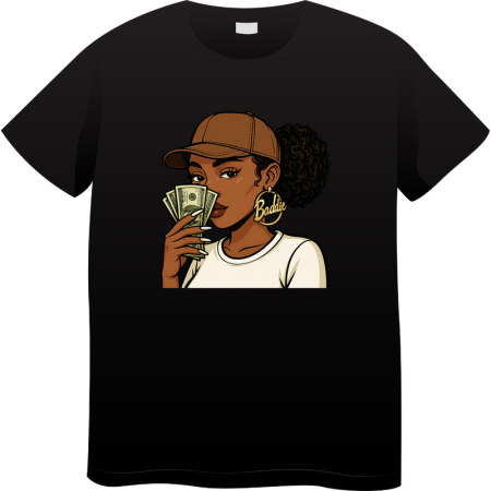 Tricouri Personalizate - Tricou Barbati Made By Money Hustle Society, negru