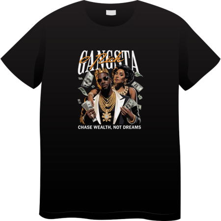 Tricouri Personalizate - Tricou Barbati Made By Money Hustle Society, negru
