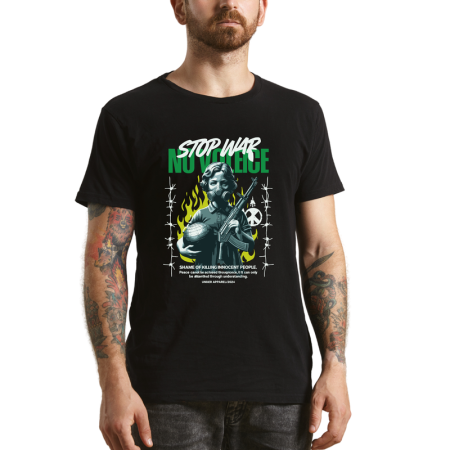 Tricouri Personalizate - Tricou Barbati, puterea spiritului antic, negru
