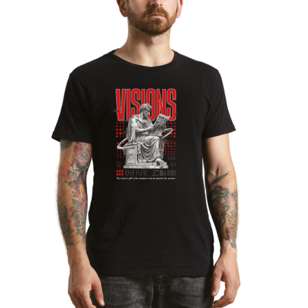 Tricouri Personalizate - Tricou Barbati, stil simbolic si puternic, negru
