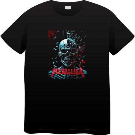 Tricouri Personalizate - Tricou Barbati Vintage Rock Music, Iconic Rock Collection, negru