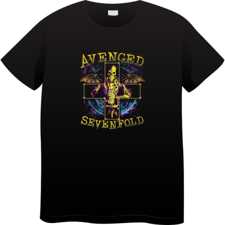 Tricouri Personalizate - Tricou Barbati Vintage Rock Music, Iconic Rock Collection, negru
