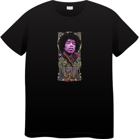 Tricouri Personalizate - Tricou Barbati Vintage Rock Music, Iconic Rock Collection, negru