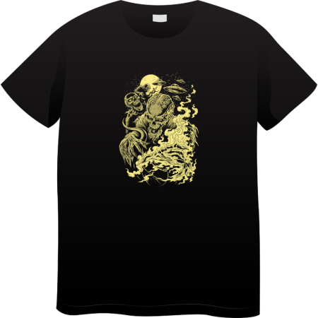 Tricouri Personalizate - Tricou Barbati Vintage Rock Music, Iconic Rock Collection, negru