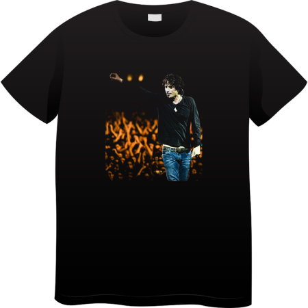 Tricouri Personalizate - Tricou Barbati Vintage Rock Music, Iconic Rock Collection, negru