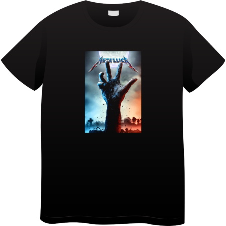 Tricouri Personalizate - Tricou Barbati Vintage Rock Music, Iconic Rock Collection, negru