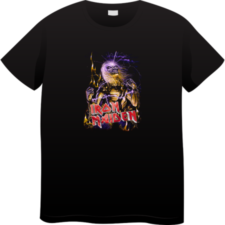 Tricouri Personalizate - Tricou Barbati Vintage Rock Music, Iconic Rock Collection, negru