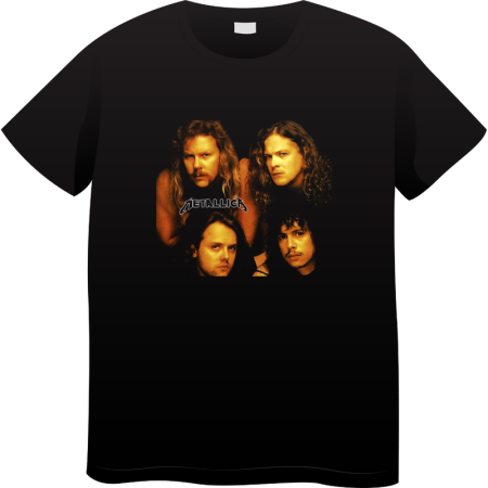 Tricouri Personalizate - Tricou Barbati Vintage Rock Music, Iconic Rock Collection, negru