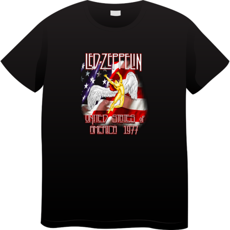 Tricouri Personalizate - Tricou Barbati Vintage Rock Music, Iconic Rock Collection, negru
