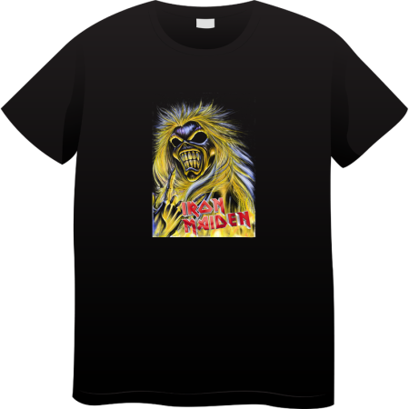 Tricouri Personalizate - Tricou Barbati Vintage Rock Music, Iconic Rock Collection, negru