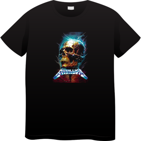 Tricouri Personalizate - Tricou Barbati Vintage Rock Music, Iconic Rock Collection, negru