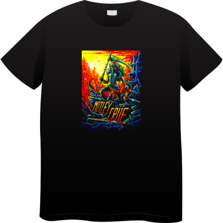 Tricouri Personalizate - Tricou Barbati Vintage Rock Music, Iconic Rock Collection, negru