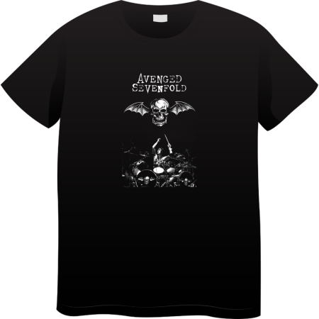 Tricouri Personalizate - Tricou Barbati Vintage Rock Music, Iconic Rock Collection, negru