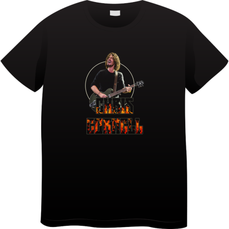 Tricouri Personalizate - Tricou Barbati Vintage Rock Music, Iconic Rock Collection, negru