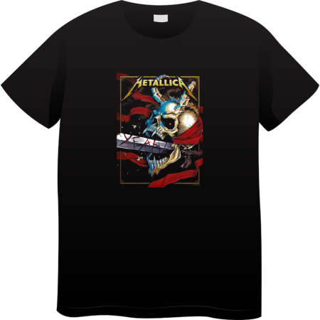 Tricouri Personalizate - Tricou Barbati Vintage Rock Music, Iconic Rock Collection, negru