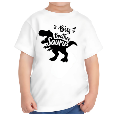 Tricouri Copii - Tricou copii alb big brother mesaj fratele mai mare 1-2 ani