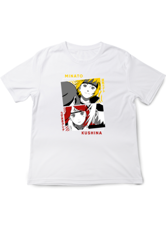 Tricouri Copii - Tricou Copii Anime Japanese Art, alb, bumbac, 9-10 ani