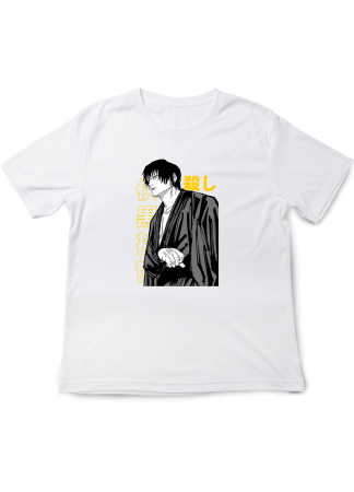 Tricouri Copii - Tricou Copii Anime Japanese Art, alb, bumbac, 9-10 ani