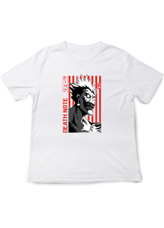 Tricouri Copii - Tricou Copii Anime Japanese Art, alb, bumbac, 9-10 ani