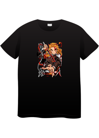 Tricouri Copii - Tricou Copii Anime Japanese Art, negru, bumbac, 7-8 ani