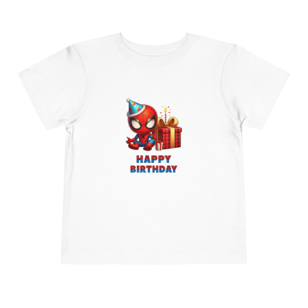 Tricou copii, aniversar, tematica SPIDERMAN Marvel Mini Hero, pentru baieti, 2 ani [1]