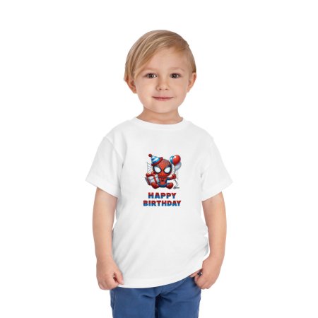 Tricouri Copii - Tricou copii, aniversar, tematica SPIDERMAN Marvel (Mini) Hero, pentru baieti, 2 ani