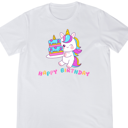 Tricouri Copii - Tricou Copii, desen multicolor, La multi ani, aniversare 2 ani, mesaj amuzant