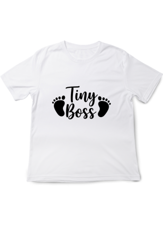 Tricouri Copii - Tricou Copii Funny Message, 1-2 ani, bumbac, alb