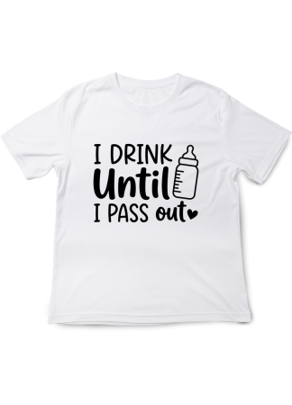 Tricouri Copii - Tricou Copii Funny Message, 1-2 ani, bumbac, alb
