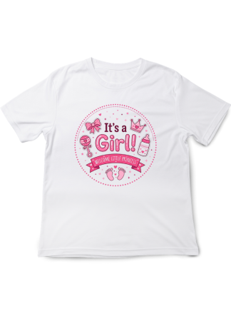 Tricouri Copii - Tricou Copii Funny Message, 1-2 ani, bumbac, alb