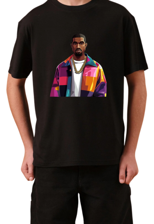 Tricouri Copii - Tricou Copii Hip Hop Rap Music, negru, bumbac, 11-12 ani
