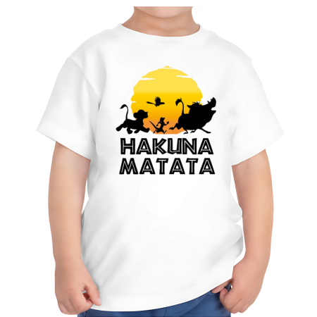 Tricouri Copii - Tricou copii Lion King (Regele Leu), Hakuna Matata, 3 ani