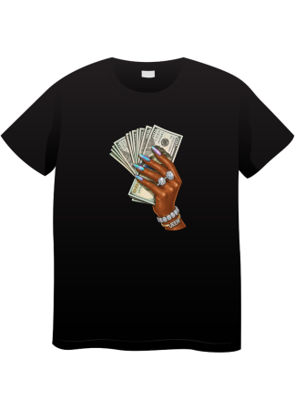 Tricouri Copii - Tricou Copii Made By Money Hustle Society, 7-8 ani, negru
