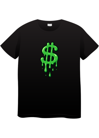 Tricouri Copii - Tricou Copii Made By Money Hustle Society, 7-8 ani, negru
